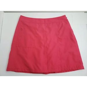 Izod hot pink ladies golf skirt skort tennis